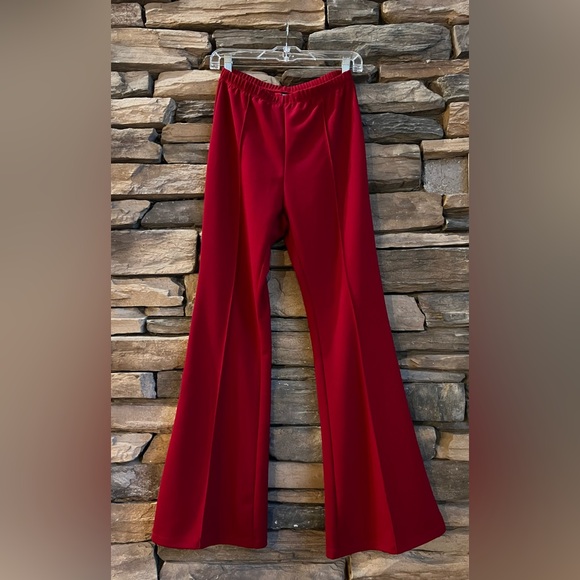 SHEIN Essnce Solid Color Casual Fashion Flared Pants Size M - Picture 2 of 9